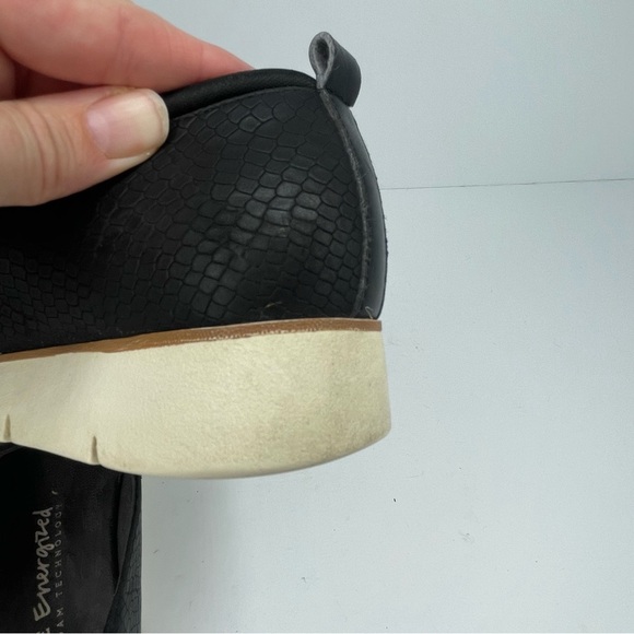 Dr. Scholls Be Energized Wesley Black Womens Size 8M Croc Embossed Comfort Foam - Picture 10 of 13